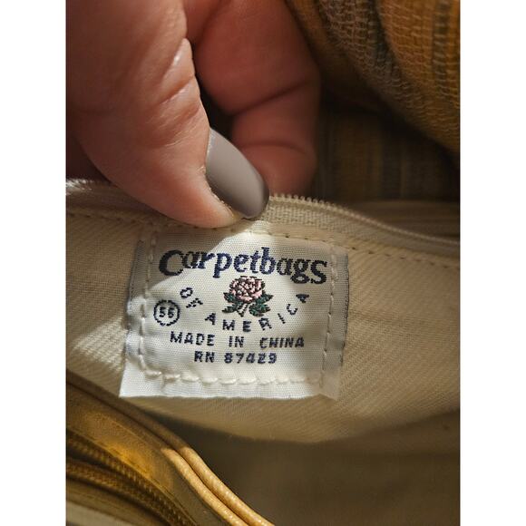 Carpetbags Bucket Summer Spring Purse Satchel Bag - Picture 7 of 9